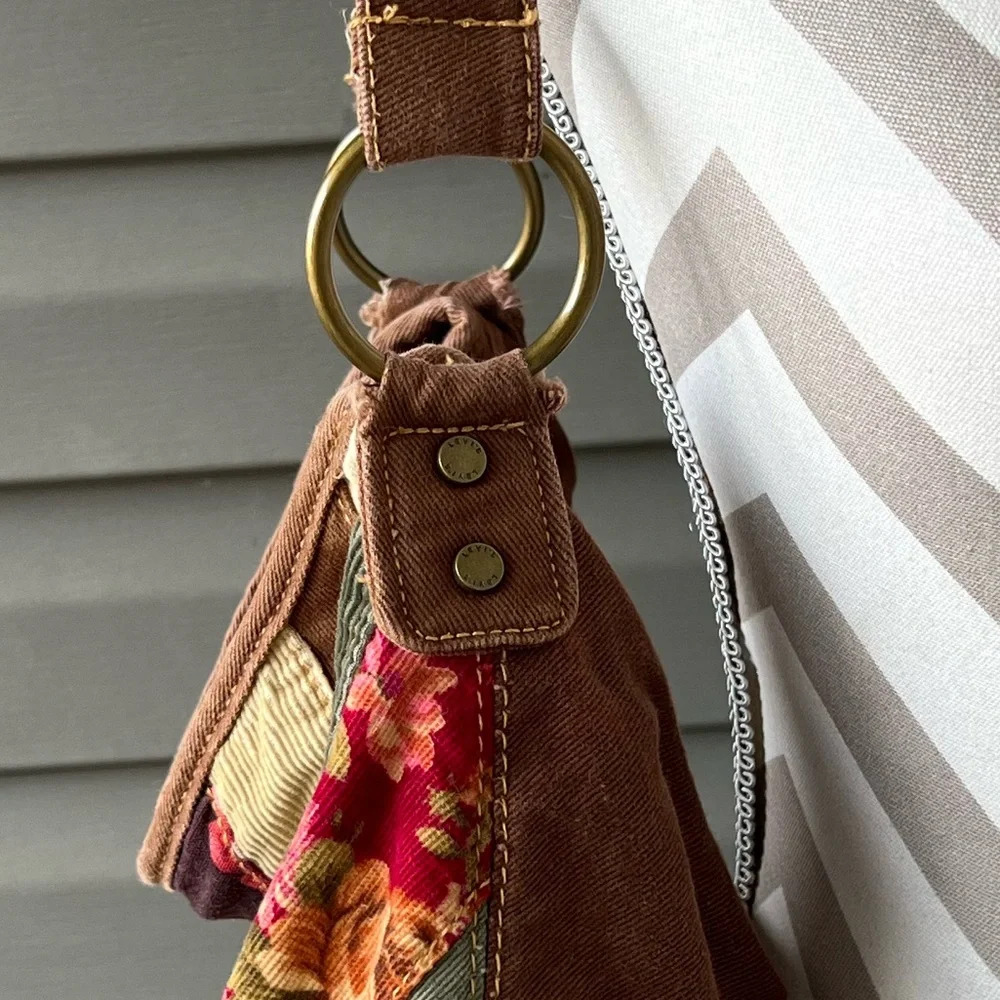 Levi's Multicolor Patchwork Hobo Bag - image 3